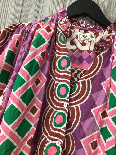 Mille Resort & Travel Marnie Blouse Size Small